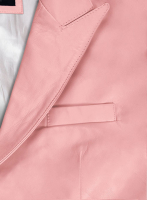 (image for) Light Pink Leather Blazer
