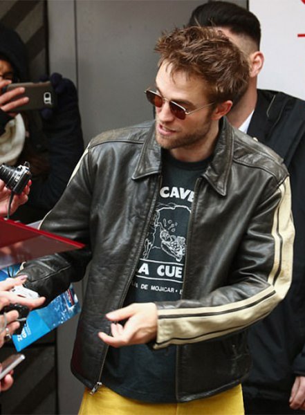 Robert Pattinson Leather Jacket #2