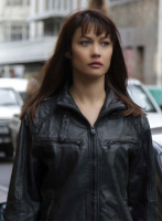 (image for) Olga Kurylenko Momentum Leather Jacket