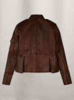 (image for) Spanish Brown Katherine Heigl Leather Jacket