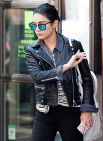 (image for) Vanessa Hudgens Leather Jacket #2