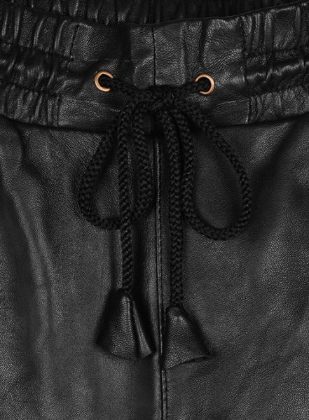 (image for) Coleman Drawstring Leather Pants