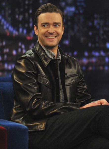 Justin Timberlake Leather Jacket : LeatherCult: Genuine Custom