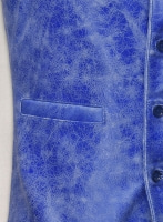 (image for) Artistic Blue Leather Suit