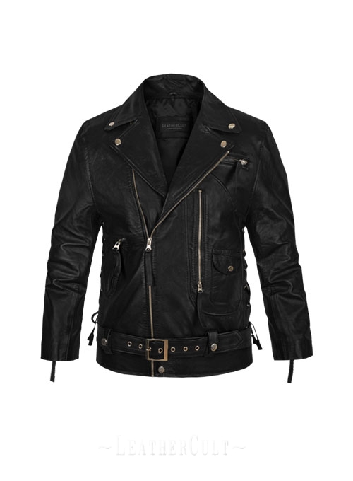 Terminator 2 Kids Leather Jacket - Click Image to Close
