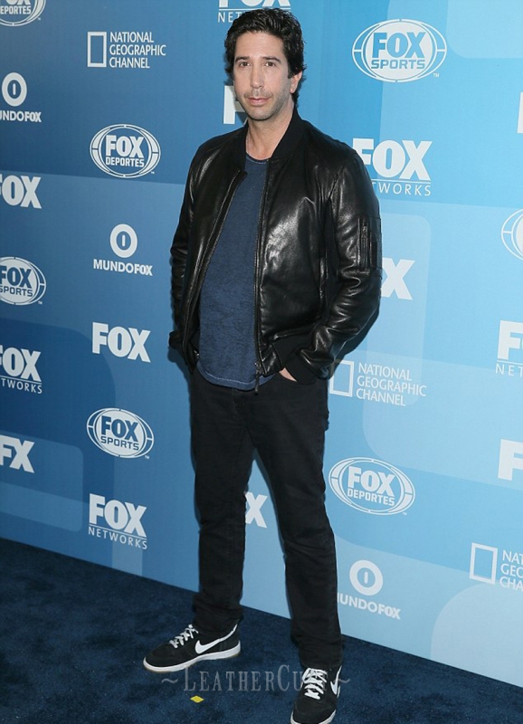 David Schwimmer Leather Jacket - Click Image to Close