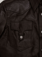 (image for) Leather Shirt Jacket #129