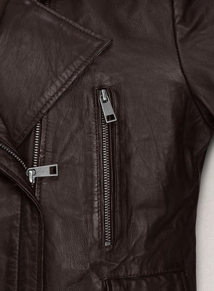 (image for) Kendall Jenner Leather Jacket #3