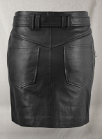 Cowgirl Leather Skirt - # 198 : LeatherCult: Genuine Custom Leather ...