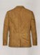Ginger Brown Suede Leather Blazer