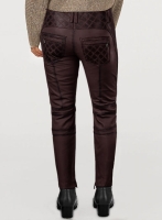 (image for) Carrier Burnt Wine Leather Pants