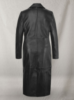 (image for) Selena Gomez Leather Long Coat