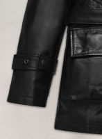 (image for) Victoria Beckham Leather Trench Coat