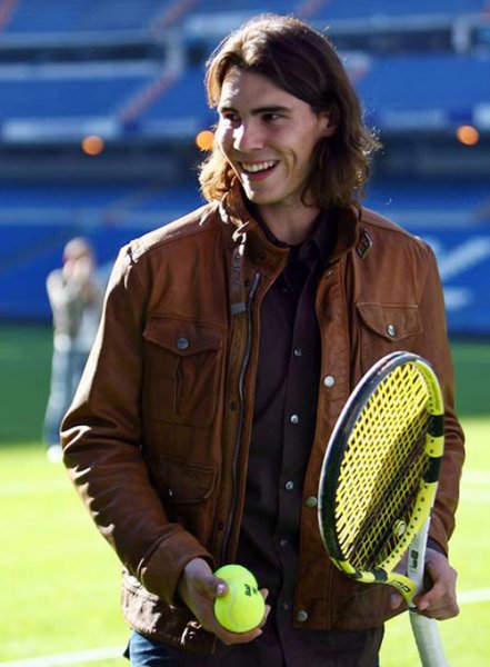 Rafael Nadal Leather Jacket