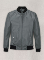 (image for) Soft Sherpa Gray Tom Cruise Leather Jacket #2