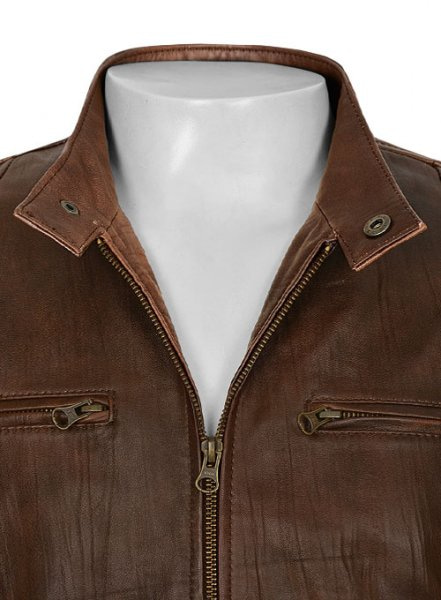 Leather Jacket # 654