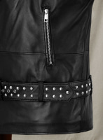 (image for) Studded Biker Leather Jacket