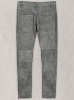 (image for) Harbor Gray Leather Biker Jeans #511