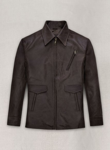 Gerard Butler Den Of Thieves Leather Jacket