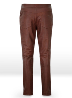 (image for) Soft Fermented Burgundy Zoey Leather Pants