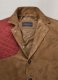 Safari Hickory Suede Leather Blazer