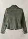 Vintage Italian Olive Leather Jacket #277