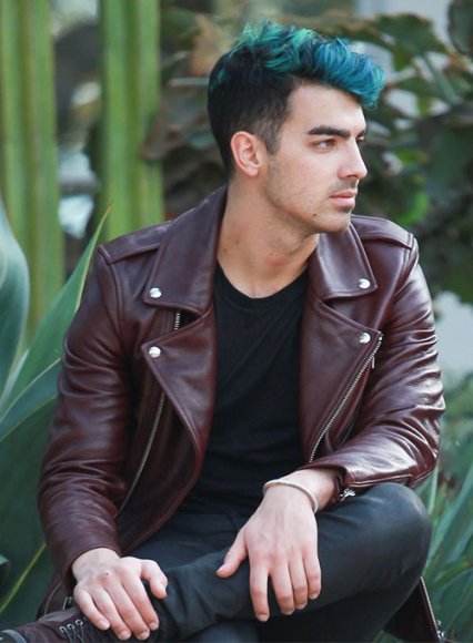 Joe Jonas Leather Jacket Joe Jonas Leather Jacket