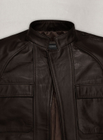 (image for) Oscar Isaac Star Wars: The Last Jedi Leather Jacket
