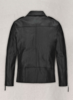 (image for) Ansel Elgort Leather Jacket #2