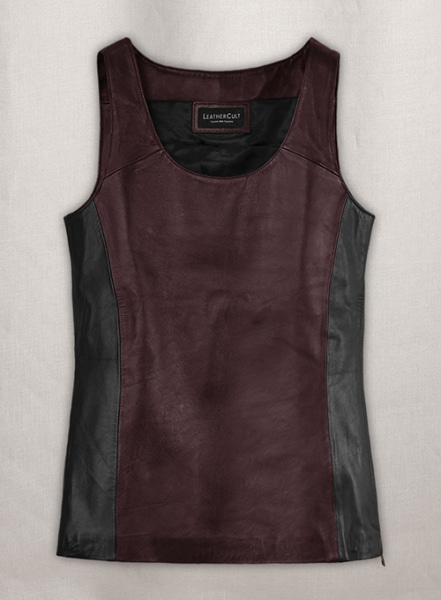 (image for) Leather Vest Tank Top