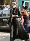 (image for) Kendall Jenner Leather Long Coat