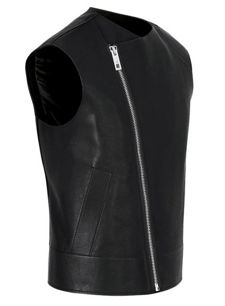 Leather Vest # 344