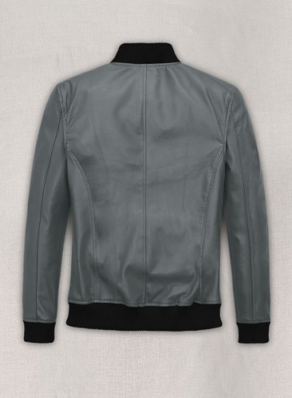 (image for) Soft Sherpa Gray Tom Cruise Leather Jacket #2