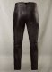 Soft Dark Brown Jim Morrison Leather Pants