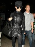 (image for) Victoria Beckham Leather Trench Coat