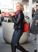 (image for) Margot Robbie Leather Jacket #2