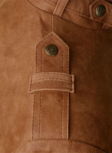 Light Tan Hide Leather Jacket # 602
