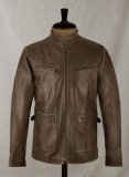 (image for) Soft Scottish Brown Washed&Wax Martin Lawrence Leather Jacket #2