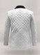 Bocelli Tuxedo Quilted Leather Blazer