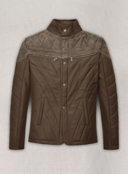 Soft Scottish Brown Leather Jacket #635