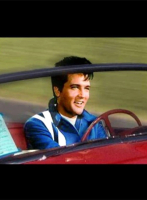 (image for) Elvis Presley Speedway Blue Leather Jacket