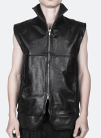 (image for) Leather Vest # 346