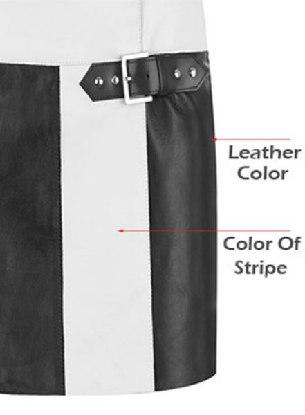 (image for) Devore Leather Skirt - # 479