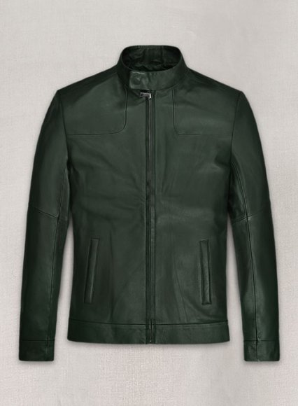 Soft Deep Olive Tom Cruise Fallout Leather Jacket