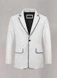 (image for) Black Striped White Medieval Blazer