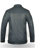 (image for) Soft Sherpa Gray Washed & Wax Shia Labeouf Transformers 3 Jacket