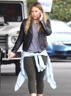 (image for) Hilary Duff Leather Jacket #3