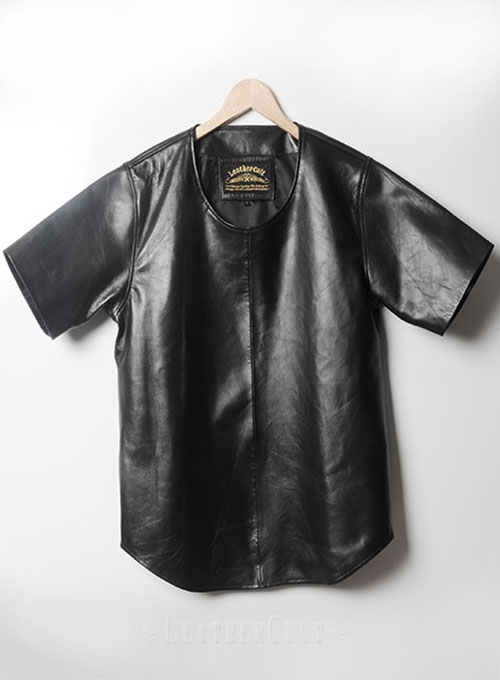 Leather T-Shirt - Click Image to Close