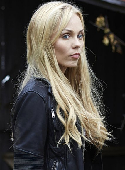 (image for) Laura Vandervoort Bitten Leather Jacket