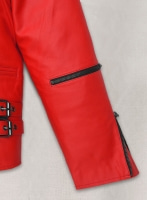 (image for) Soft Blood Red Leather Jacket # 903
